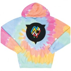 Unisex Tie-Dye Fleece Hoodie