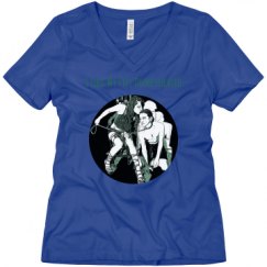 Ladies Relaxed Fit V-Neck Tee