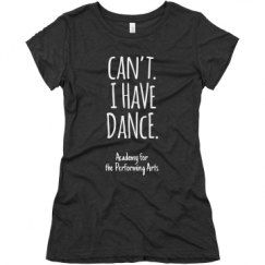 Ladies Slim Fit Super Soft Triblend Tee