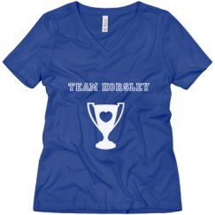 Ladies Relaxed Fit V-Neck Tee