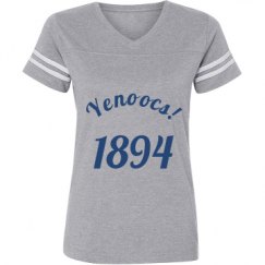 Ladies Relaxed Fit Vintage Sports Tee