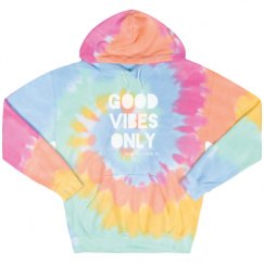 Unisex Tie-Dye Fleece Hoodie