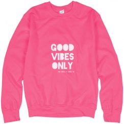 Unisex Neon Crewneck Sweatshirt