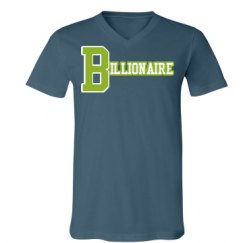 Unisex V-Neck Jersey Tee