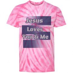 Youth Tie-Dye Cyclone Pinwheel Tee