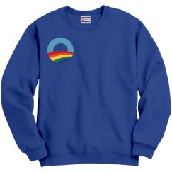 Unisex Film and Foil Crewneck Sweatshirt