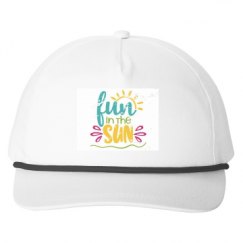 Snapback Five-Panel Rope Hat