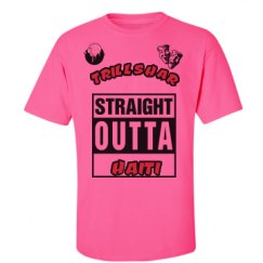 Unisex Ultra Cotton Safety Neon Crewneck Tee