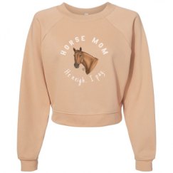 Women's Raglan Pullover Fleece