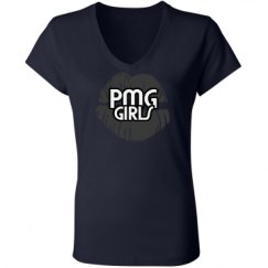 Ladies Slim Fit V-Neck Jersey Tee