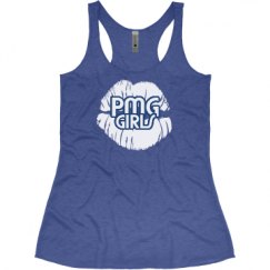 Ladies Slim Fit Super Soft Racerback Triblend Tank