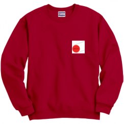 Unisex Film and Foil Crewneck Sweatshirt