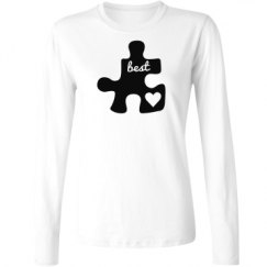 Ladies Relaxed Fit Basic Long Sleeve Tee