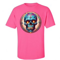 Unisex Ultra Cotton Safety Neon Crewneck Tee