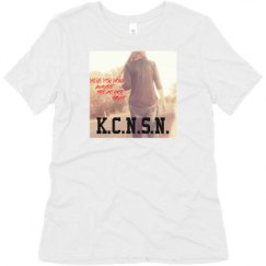 Ladies Relaxed Fit Super Soft Triblend Tee