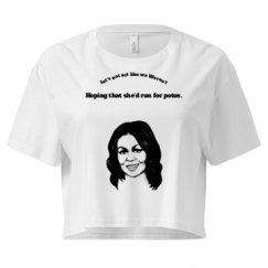 Ladies Festival Cali Crop Top Tee