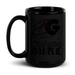 15oz Black Glossy Mug