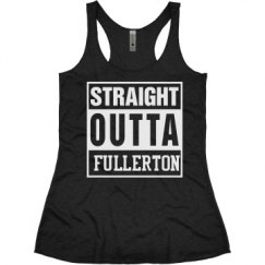 Ladies Slim Fit Super Soft Racerback Triblend Tank