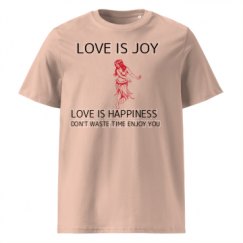 Unisex Organic Ribbed Neck T-Shirt