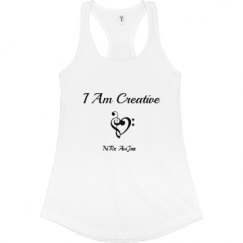Ladies Slim Fit Racerback Tank Top