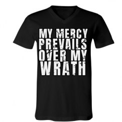 Unisex V-Neck Jersey Tee