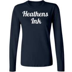 Ladies Relaxed Fit Basic Long Sleeve Tee