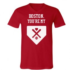 Unisex V-Neck Jersey Tee