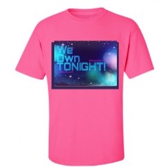 Unisex Ultra Cotton Safety Neon Crewneck Tee