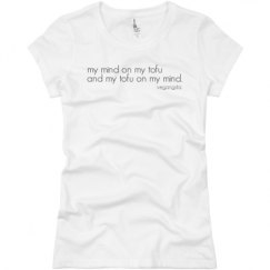 Ladies Slim Fit Basic Promo Jersey Tee