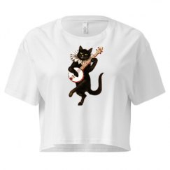 Ladies Festival Cali Crop Top Tee