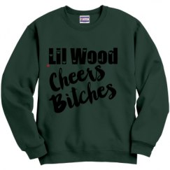 Unisex Film and Foil Crewneck Sweatshirt