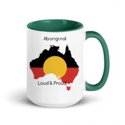 15oz Ceramic Mug with Color Inside