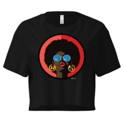 Ladies Festival Cali Crop Top Tee