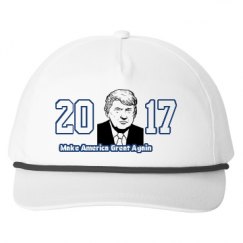 Snapback Five-Panel Rope Hat