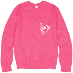 Unisex Neon Crewneck Sweatshirt