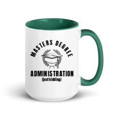 15oz Ceramic Mug with Color Inside