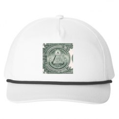 Snapback Five-Panel Rope Hat