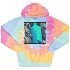 Unisex Tie-Dye Fleece Hoodie