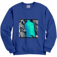 Unisex Film and Foil Crewneck Sweatshirt