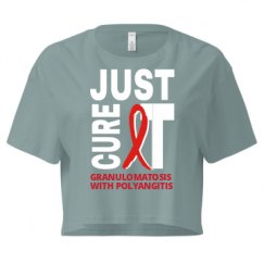 Ladies Festival Cali Crop Top Tee