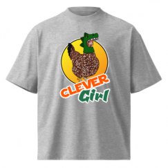 Unisex Organic Oversized High Neck T-Shirt