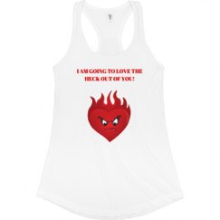 Ladies Slim Fit Racerback Tank Top
