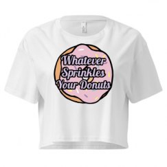 Ladies Festival Cali Crop Top Tee