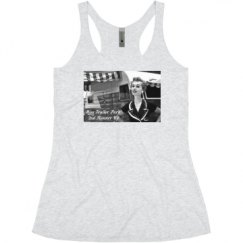Ladies Slim Fit Super Soft Racerback Triblend Tank