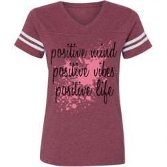 Ladies Relaxed Fit Vintage Sports Tee