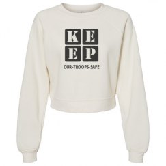 Women's Raglan Pullover Fleece