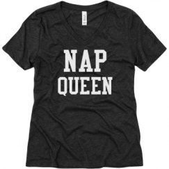 Ladies Relaxed Fit Super Soft Triblend V-Neck Tee