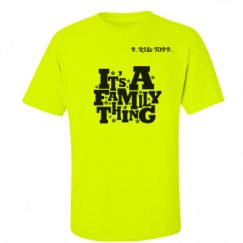 Unisex Ultra Cotton Safety Neon Crewneck Tee