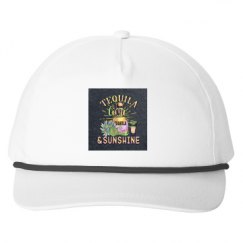 Snapback Five-Panel Rope Hat