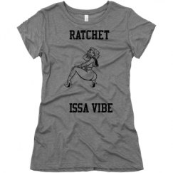 Ladies Slim Fit Super Soft Triblend Tee